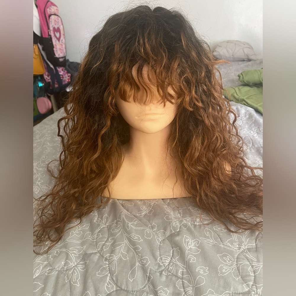 Natural  hair wig